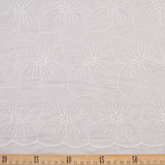 BRODERIE ESPANHOL GRIS MAGNET CON FLORES
