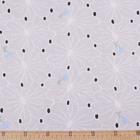BRODERIE ESPANHOL CELESTE FLORAL