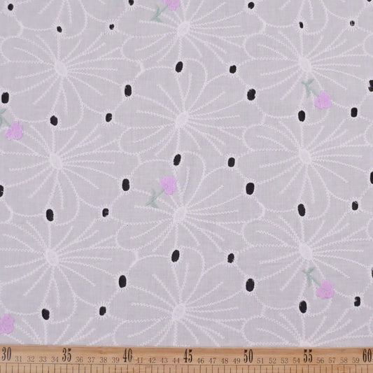 BRODERIE ESPANHOL LILA LAVANDA FLORAL