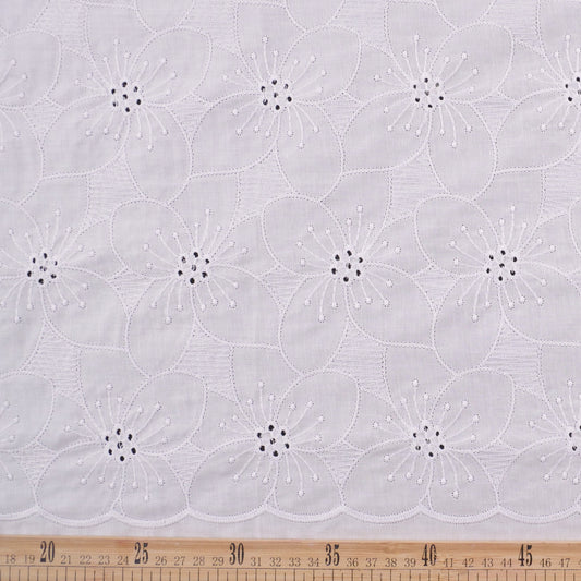 BRODERIE ESPANHOL BLANCO BRILLANTE