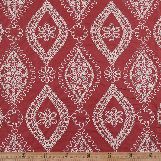 BRODERIE ESPANHOL MARRON BOSSA NOVA DIAMANTES Y FLORES