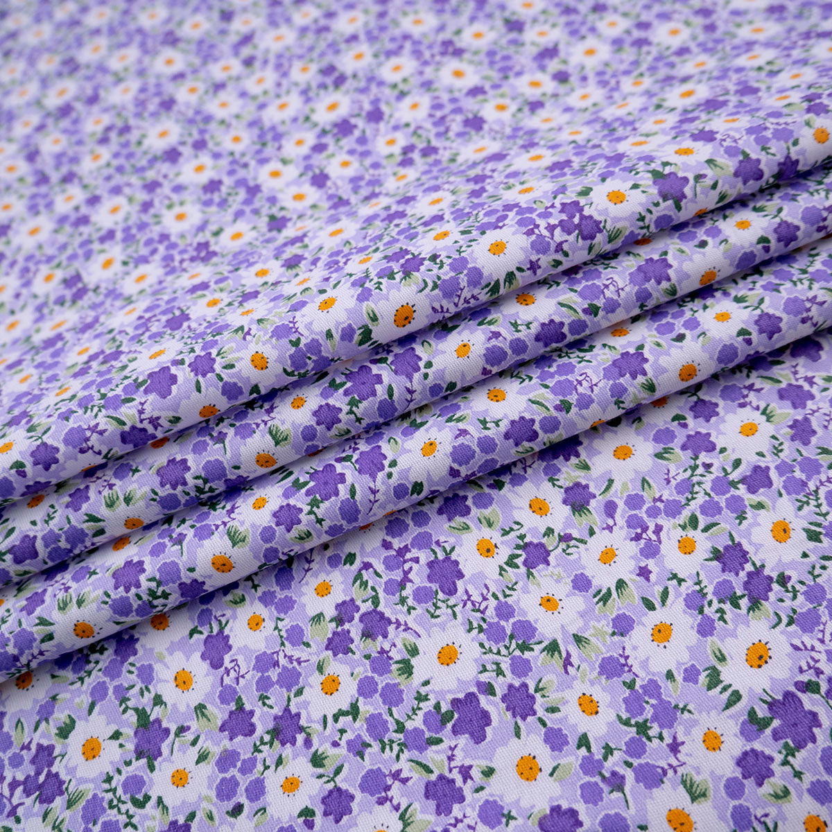 POPLIN DEEP ESTAMPADO LILA LAVANDA FLORAL