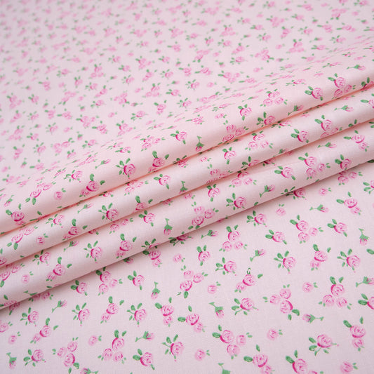 POPLIN DEEP ESTAMPADO ROSA BAILARINA FLORAL