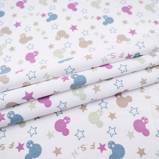 POPLIN DEEP ESTAMPADO GRIS ALLOY ANIMADO
