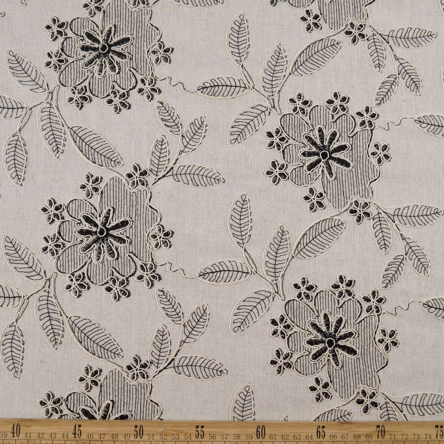 HILOS RUSTICO BORDADOS NEGRO METEORITO