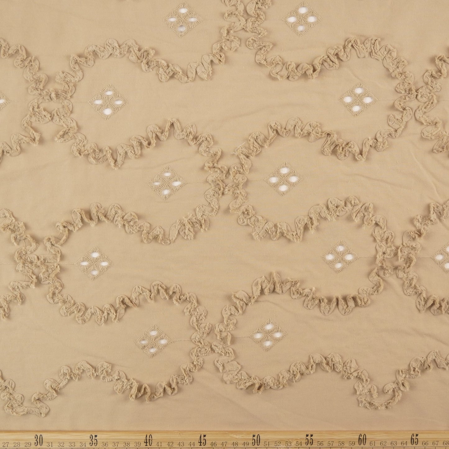 BRODERIE BEIGE TRIGO
