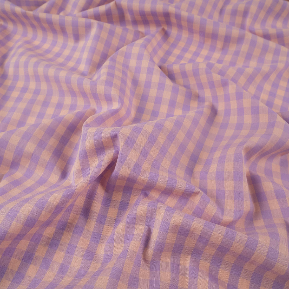 POPLIN CUADRILLE PREMIUM LILA LAVENDULA