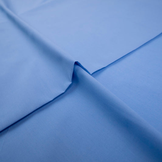 POPLIN LISO PREMIUM CELESTE NINO