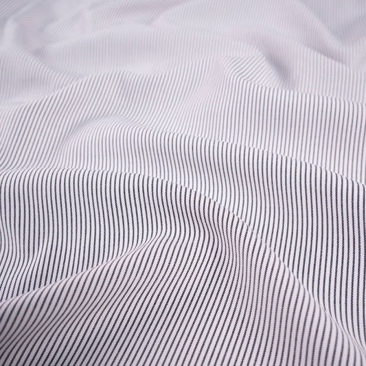 POPLIN PREMIER RAYAS NEGRO METEORITO