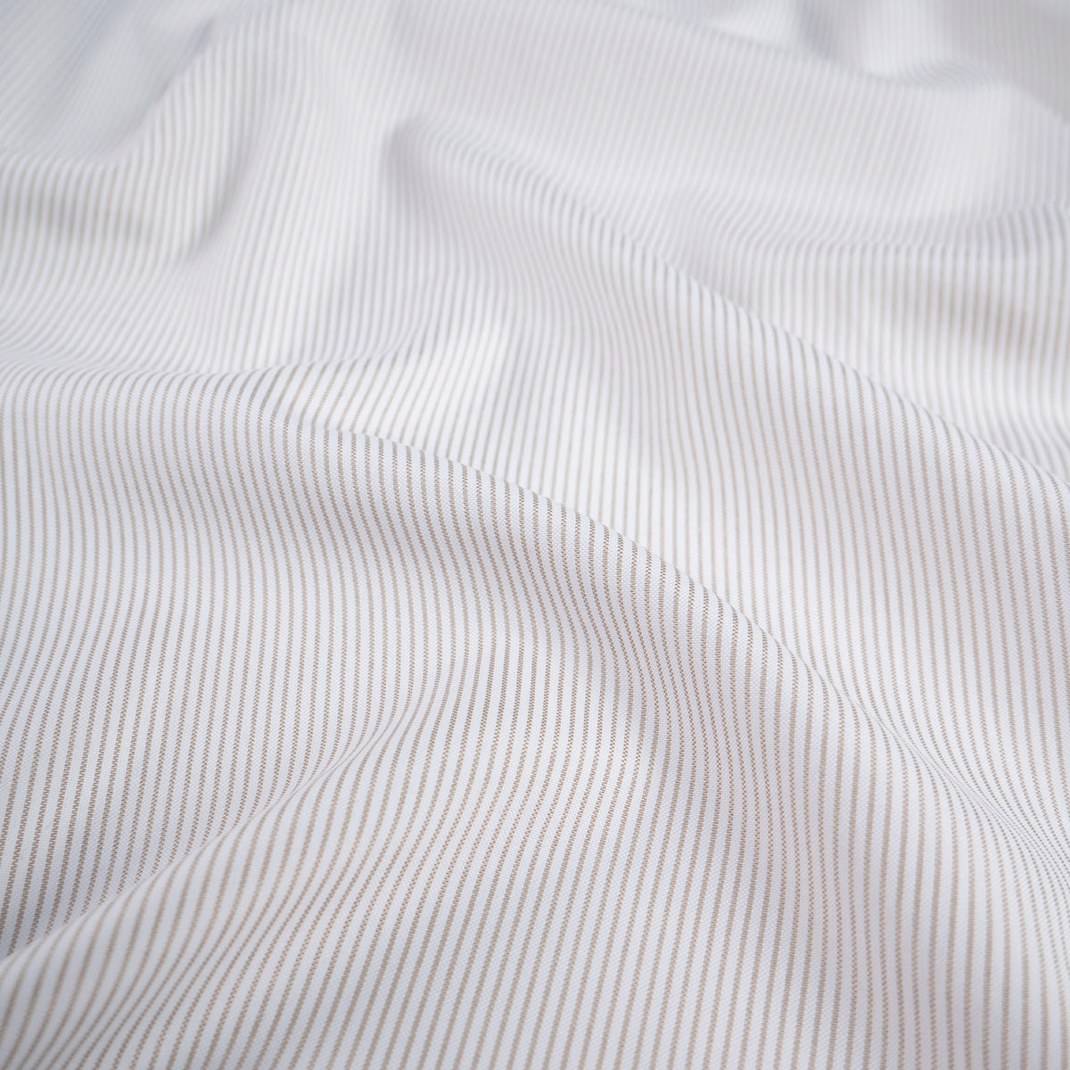 POPLIN PREMIER RAYAS BEIGE LANA