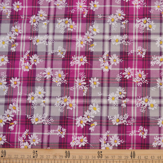 POPLIN CELINA MAGENTA SANGRIA CON MARGARITAS