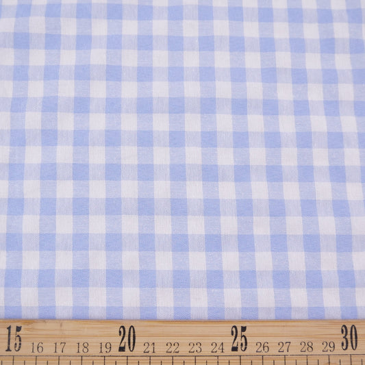 POPLIN CUADRILLE AZUL ULTRAMARINO