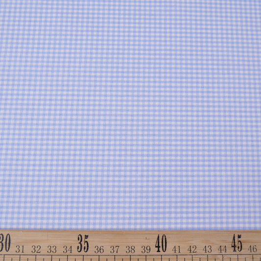 POPLIN CUADRILLE AZUL ULTRAMARINO