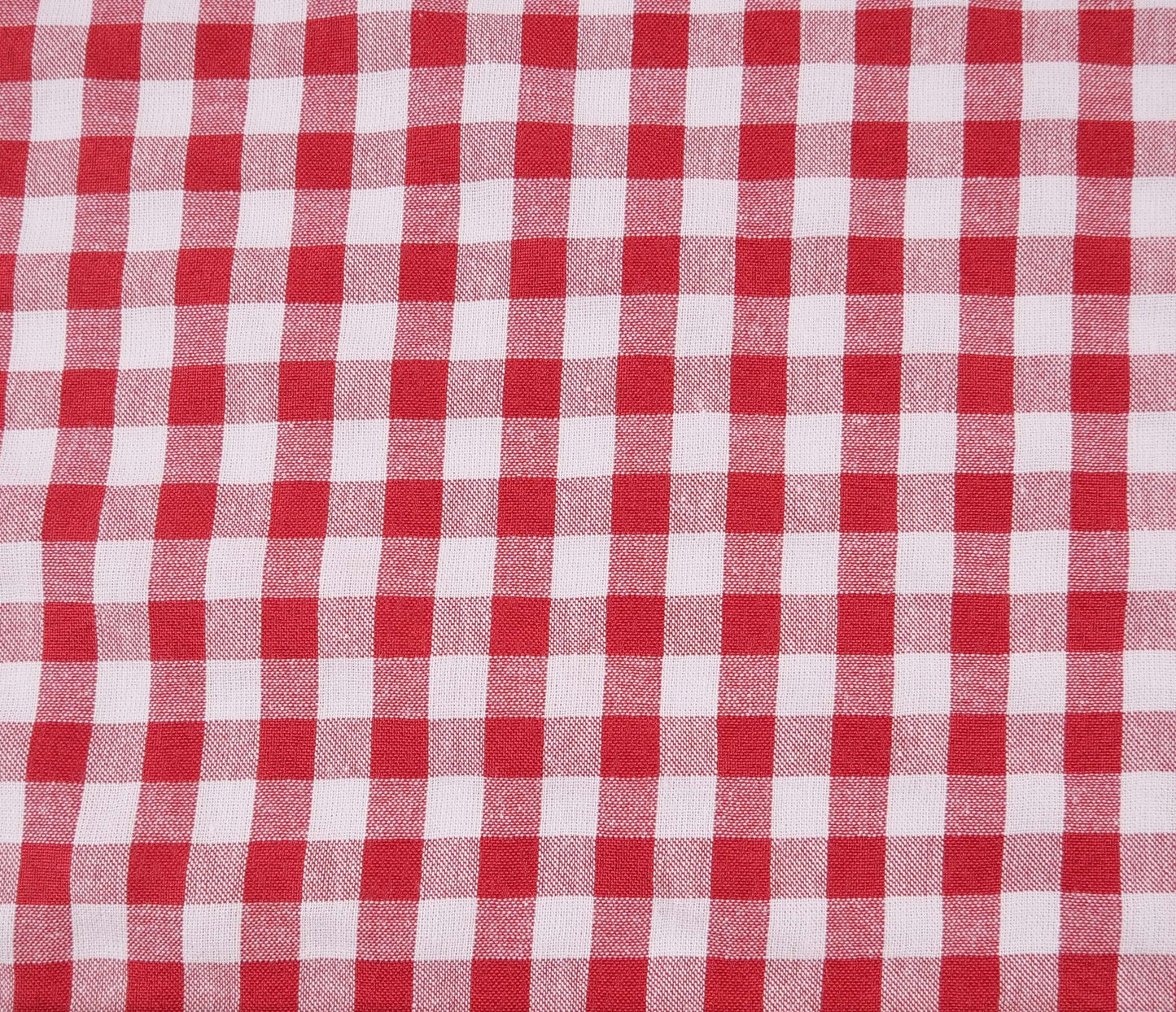 POPLIN CUADRILLE ROJO MARTE