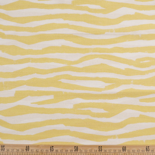 FIBRANA CREPE ESTAMPADA AMARILLO AURORA ANIMAL PRINT
