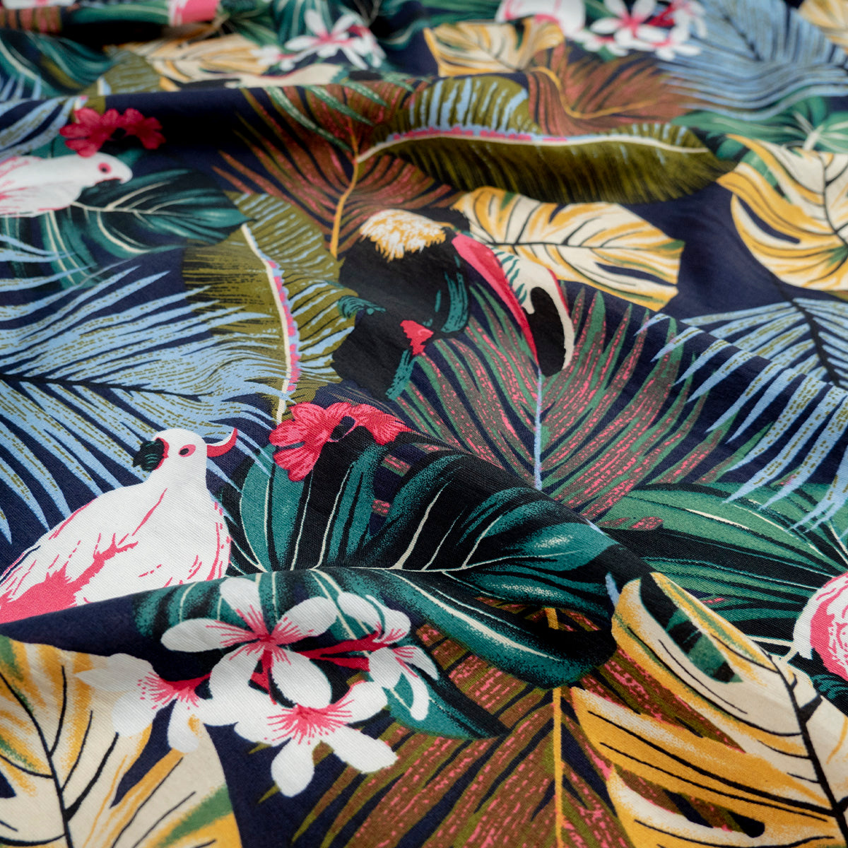 POPELINA RANY ESTAMPADO AZUL ECLIPSE TOTAL FLORAL