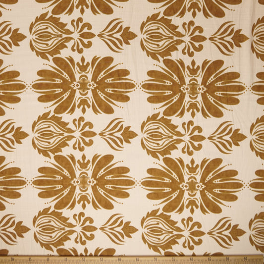POPELINA RANY ESTAMPADO MARRON CARIBOU