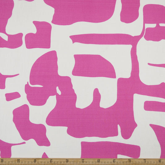 POPELINA RANY ESTAMPADO MAGENTA PUZZLE