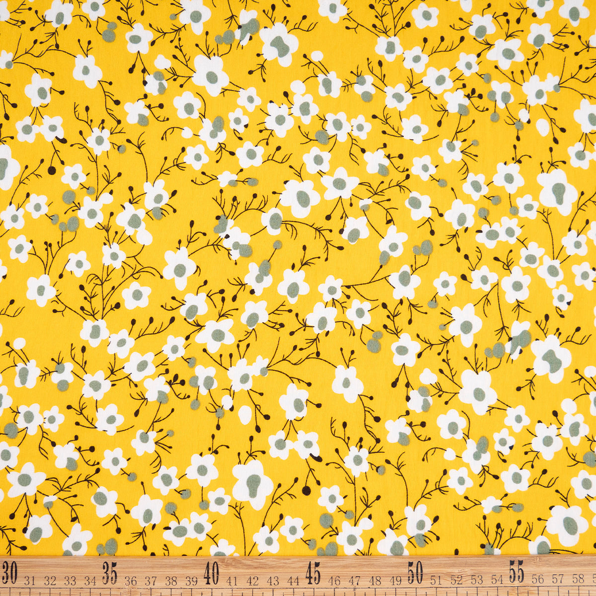 POPELINA RANY ESTAMPADO AMARILLO IMPERIO FLORALE