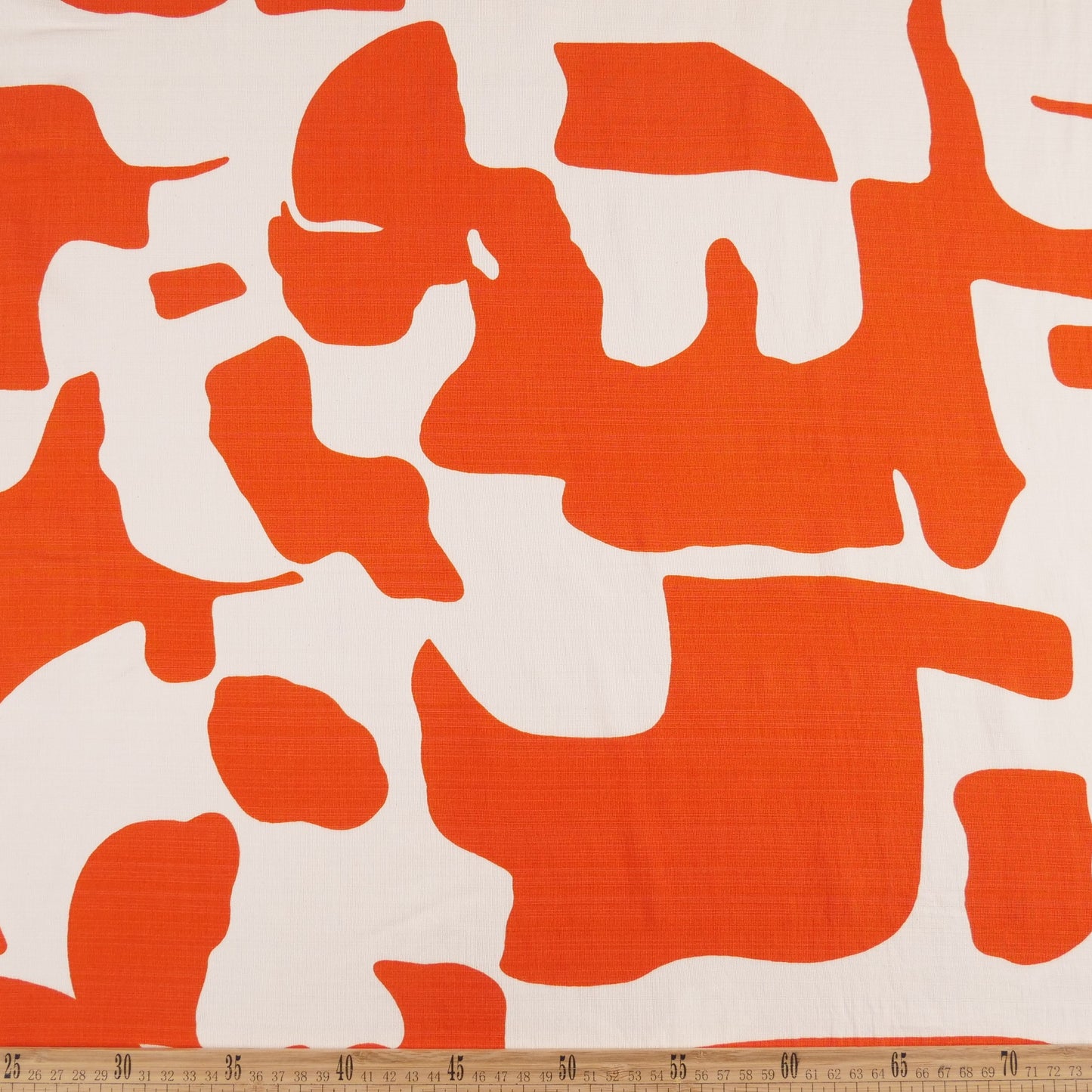 POPELINA RANY ESTAMPADO NARANJA OCRE PUZZLE