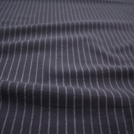 TUSSOR RAYAS GRIS METAL OSCURO