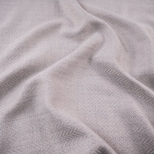 TWILL ESPIGA MELANGE GRIS PLATA