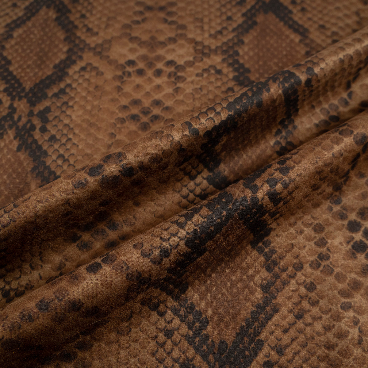 SUEDE ESTAMPADO MARRON BISTRE