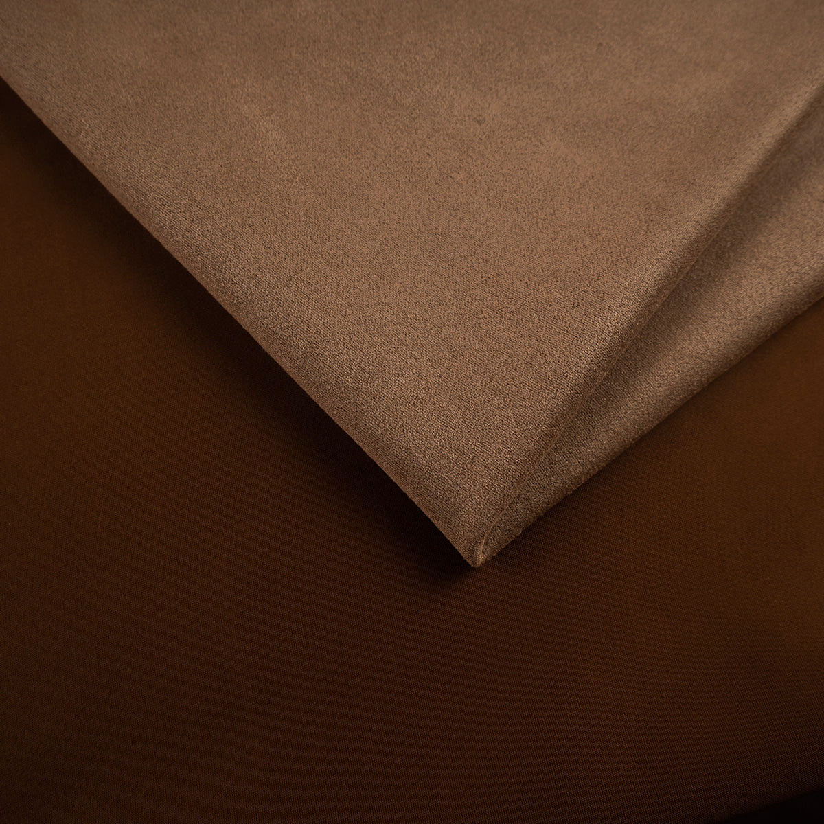 SUEDE LISO MARRON TANIN