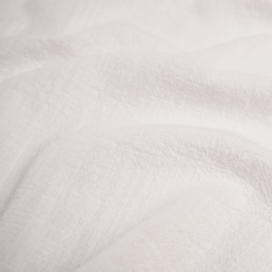 TUSSOR SLUB BLANCO BRILLANTE