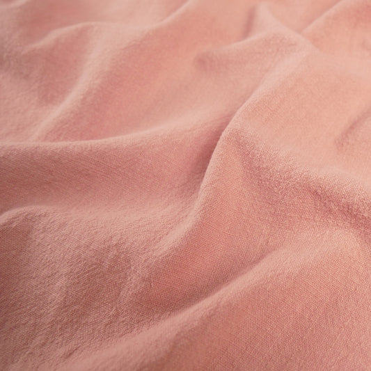 TUSSOR SLUB ROSA DAWN