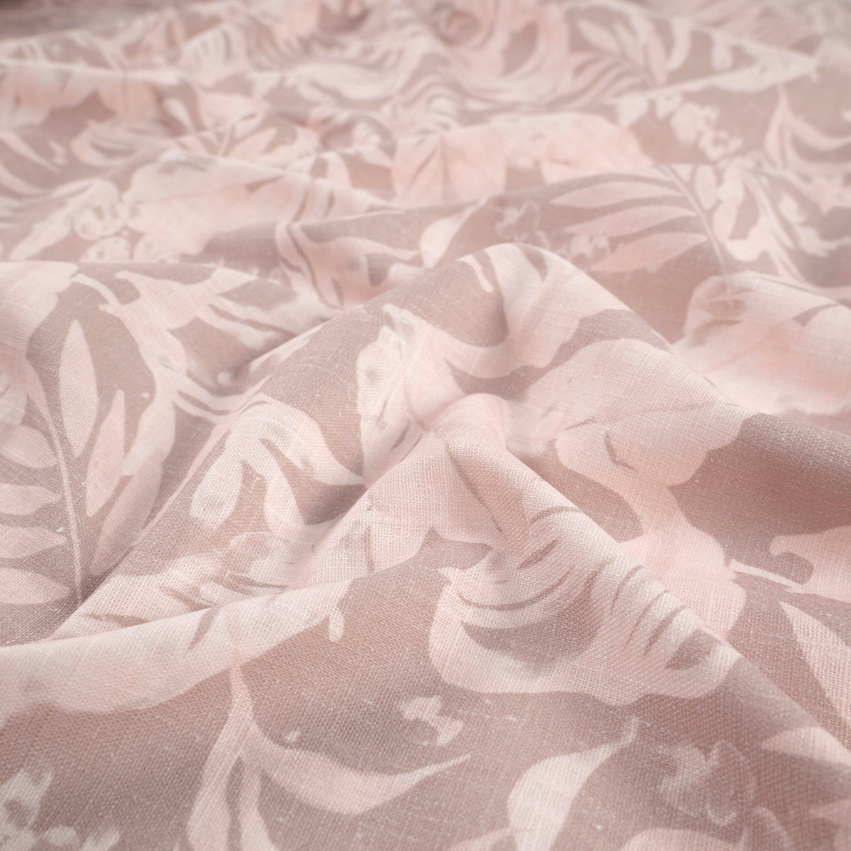 LINO CAIRO ESTAMPADO ROSA MISTY HOJAS