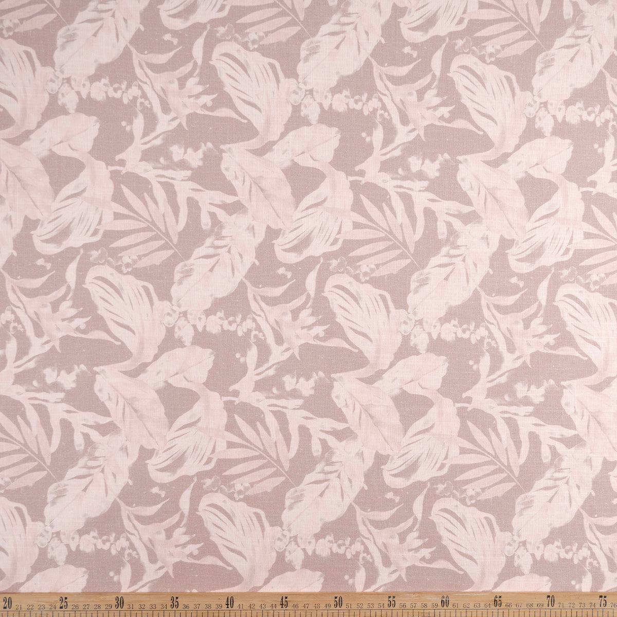 LINO CAIRO ESTAMPADO ROSA MISTY HOJAS