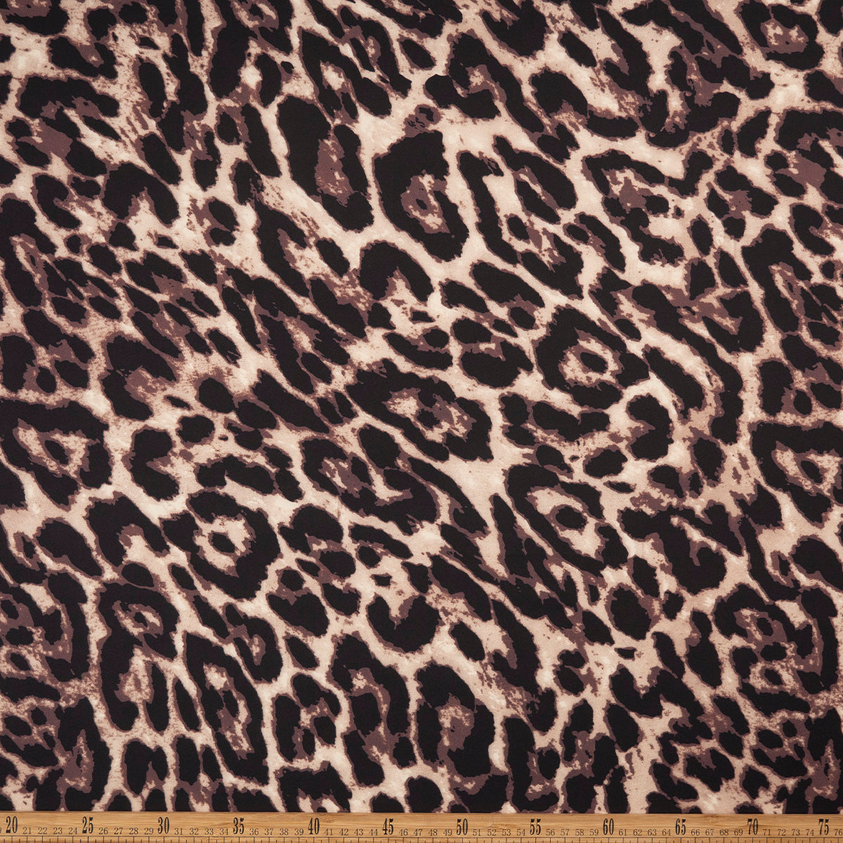 TWILL STRETCH LIGHT ESTAMPADO BEIGE LANA ANIMAL PRINT
