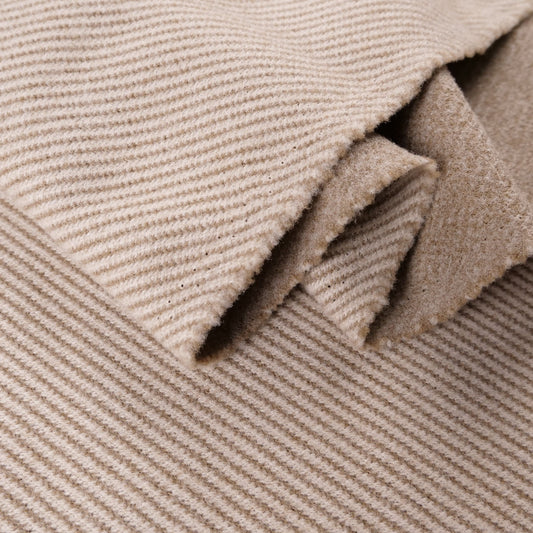 PANHO TWILL MELANGE MARRON STUCCO