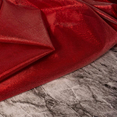 ORGANZA NAVIDAD ROJO CARMESI